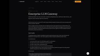 Enterprise LLM Gateway: Control, Observe, and Optimize AI API Usage