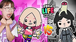 Hà Sam Theo Chân Wednesday Đến Trường Học Cùng Bạn tóc Hồng Trong Toca Life World screenshot 4