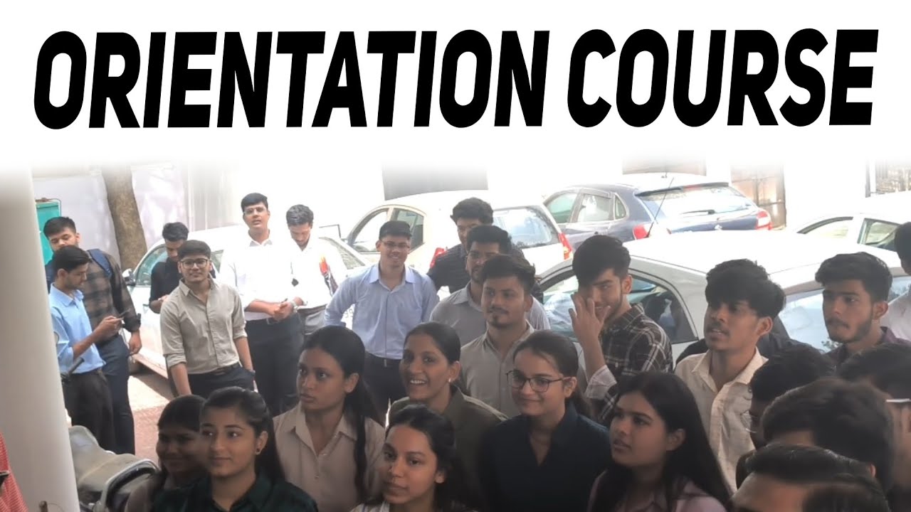 Orientation Course Vlog | OC | #orientationcourse #oc - YouTube