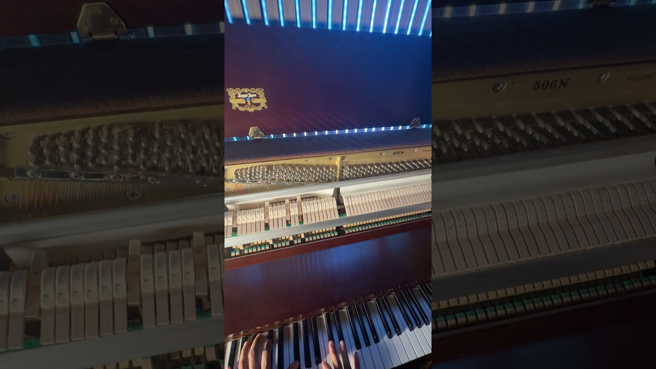 This is why I love acoustic pianos 🎹🎵#michaelortega