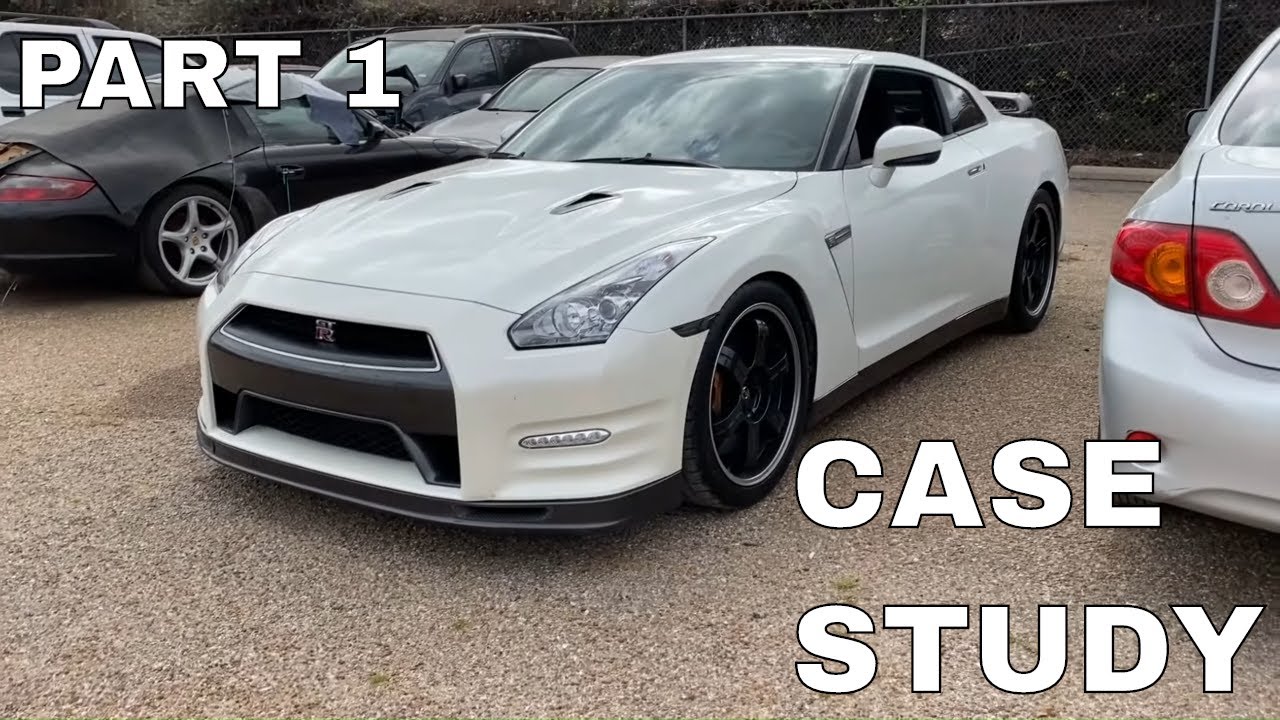 NISSAN GT-R CHECK ENGINE LIGHT FLASHING PART 1 - YouTube