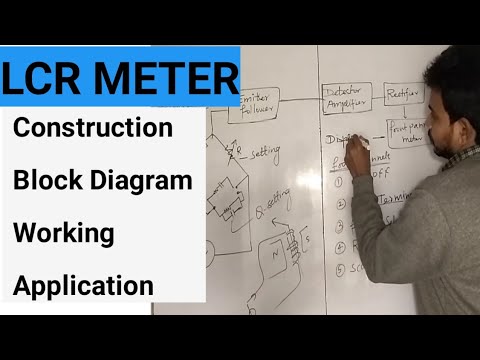 LCR METER || Block Diagram || Working || Application || EIM ||By jitendra