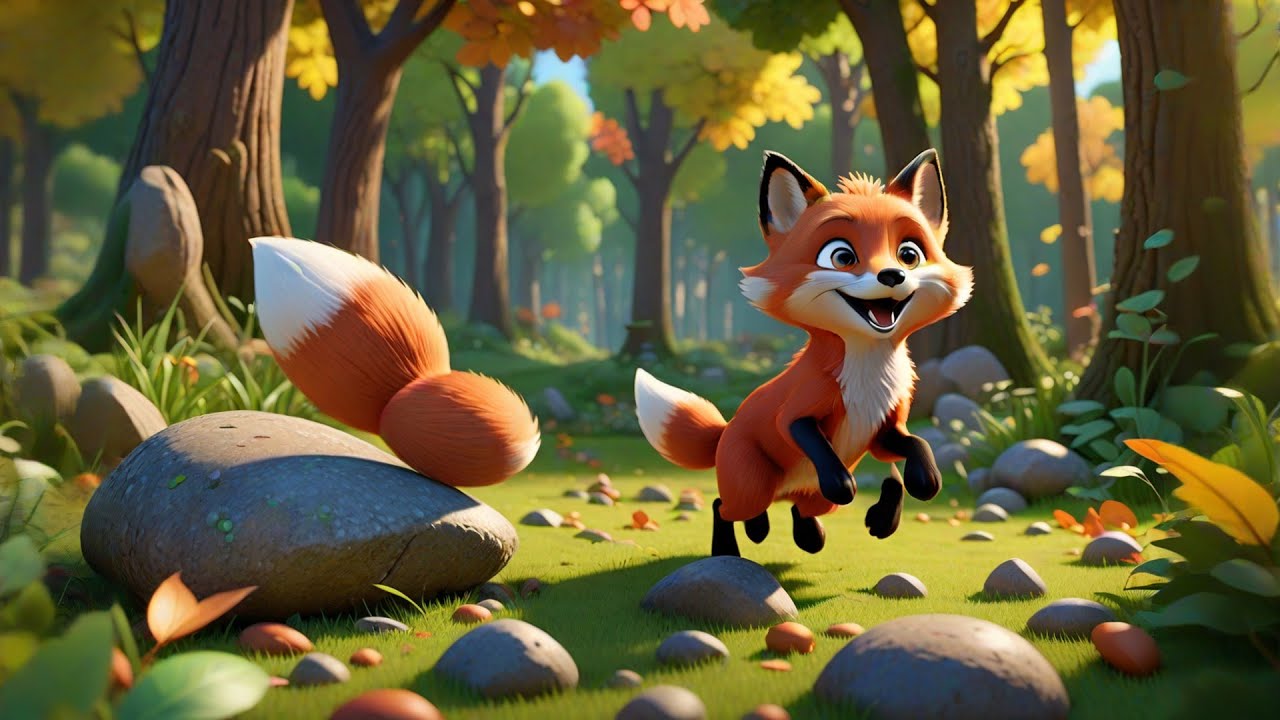 Two Tiny Foxes Sort by Size | Big and Small Song for Kids | Preschool Learning Rhymes