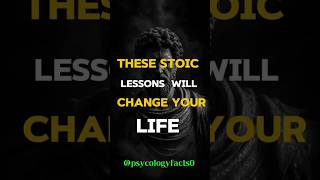 These Stoic Lessons will change your life | stoicism