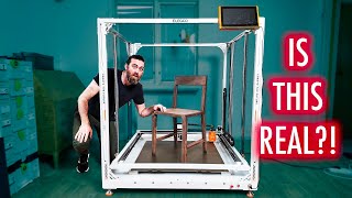 I tried this massive 3d printer so you don