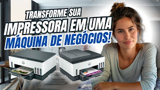 🔥 3 Hacks Incríveis Para Criar Materiais Profissionais com a HP Smart Tank 724!