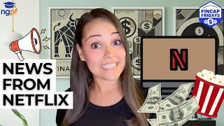 Fincap Friday News From Netflix Hosted By