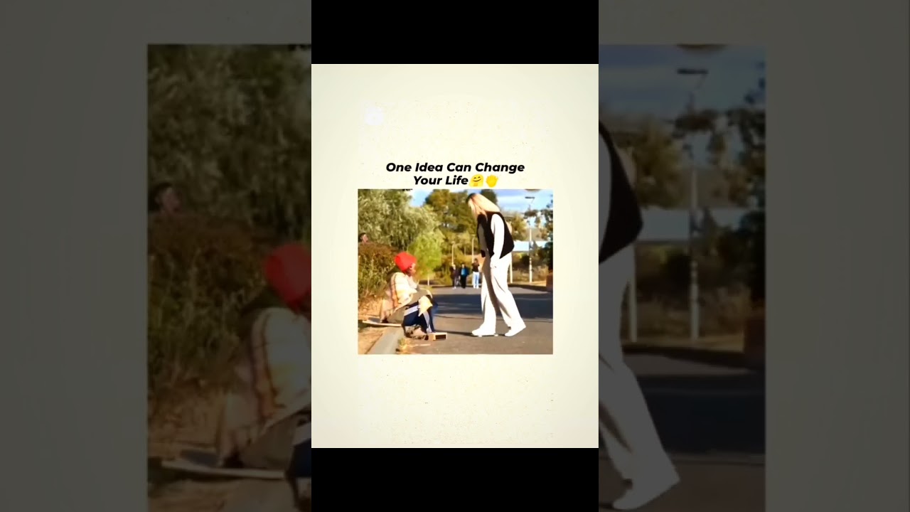 One idea can change your life👏