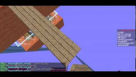 Amazing Fly Hack!!! Minecraft Hacker holycraft102 in server squadcraft