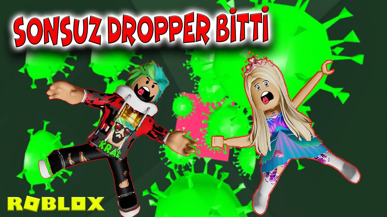 💚900000+ SONSUZ DROPPER BİTİRDİK SONUNDA SÜRPRİZ VAR ! 😱🎁| ROBLOX ⚡️✨ The Dropper
