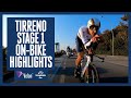 Tirreno Adriatico 2022 | Stage 1 On-Bike Highlights