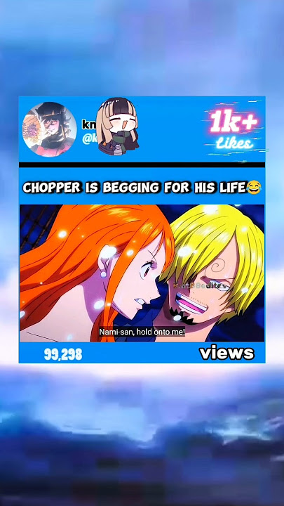 #onepiece #sanji #chopper