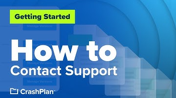 How to Contact the CrashPlan Support Team