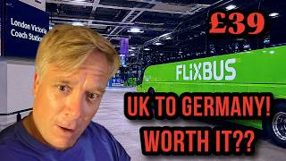 I TAKE AN £39 OVERNIGHT FLIXBUS FROM LONDON TO GERMANY