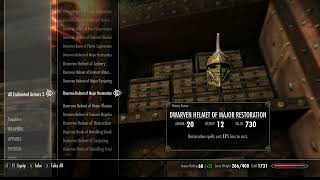 Dwarven Helmet of Major Restoration