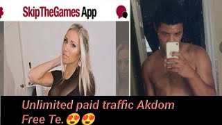 Unlimited paid  traffic akdom Free Te 🙀Dating Site # LoveFeed💓 screenshot 3