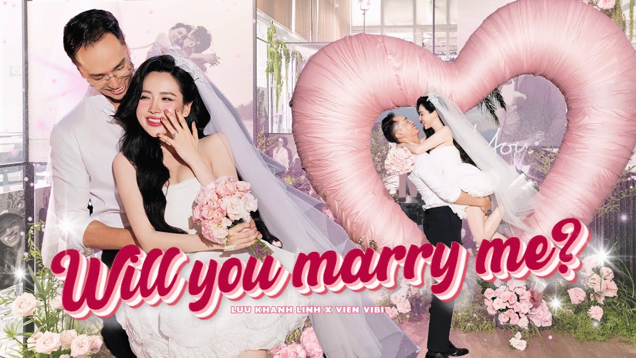 TOÀN CẢNH LỄ CẦU HÔN: Cái kết viên mãn của Viên Vibi & Lưu Khánh Linh sau 10 năm |WILL YOU MARRY ME?
