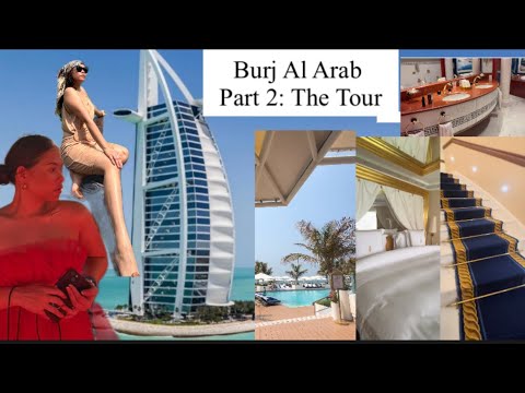 The Inside Burj Al Arab Part 2: The Tour  /Tin #dubai #vlog #uae #video #burjalarab