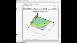 Video Construcción sólidos 3D con wxMaxima