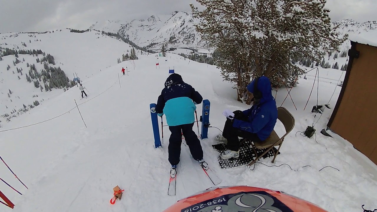 AYC GS Race 2020, Alta UT (POV via Rylo) - YouTube