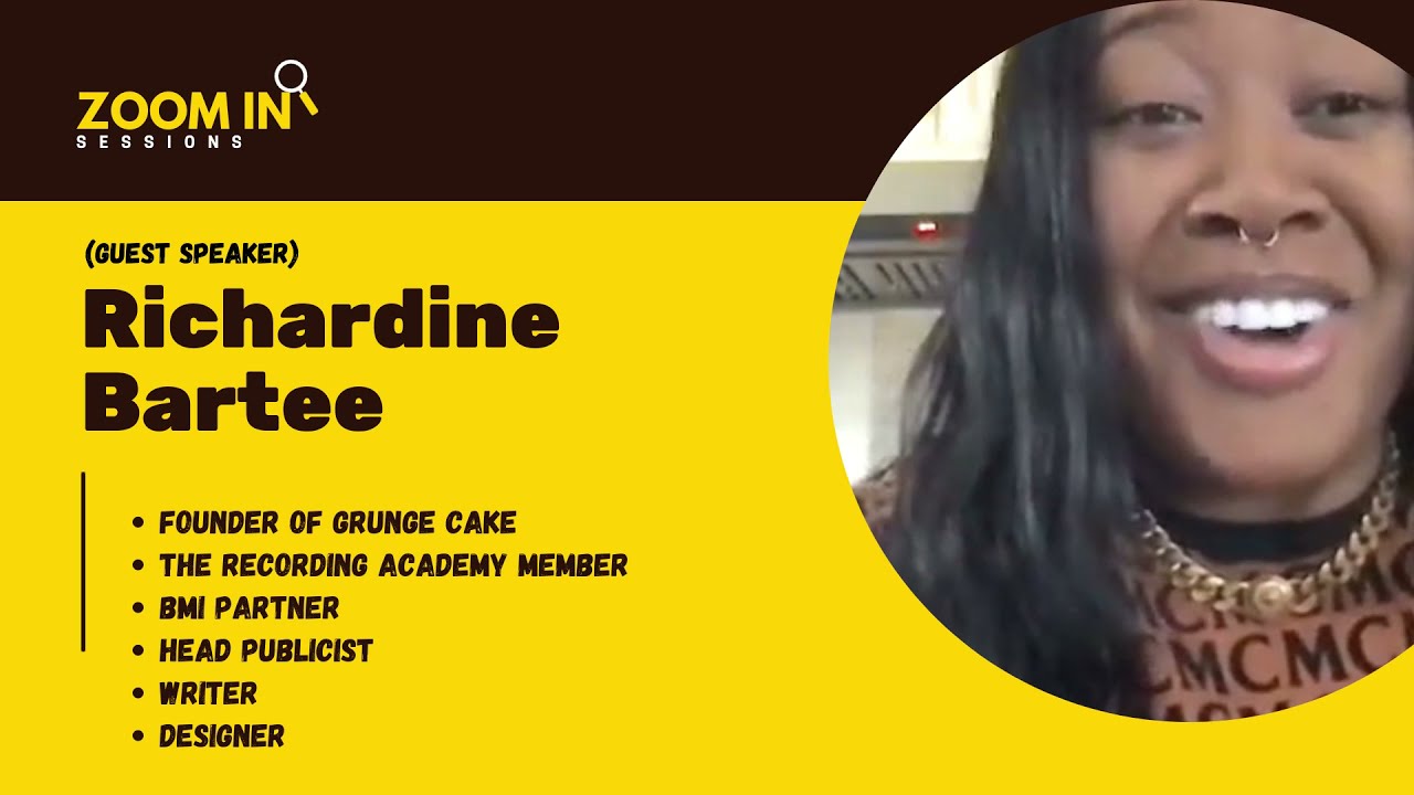 What We Do at The Recording Academy Besides the Award Show - Richardine Bartee | Zoom-In Session III