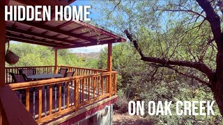 Hidden Waterfront Home for Sale on Oak Creek with Panoramic Views - Cornville, AZ Real Estate SOLD