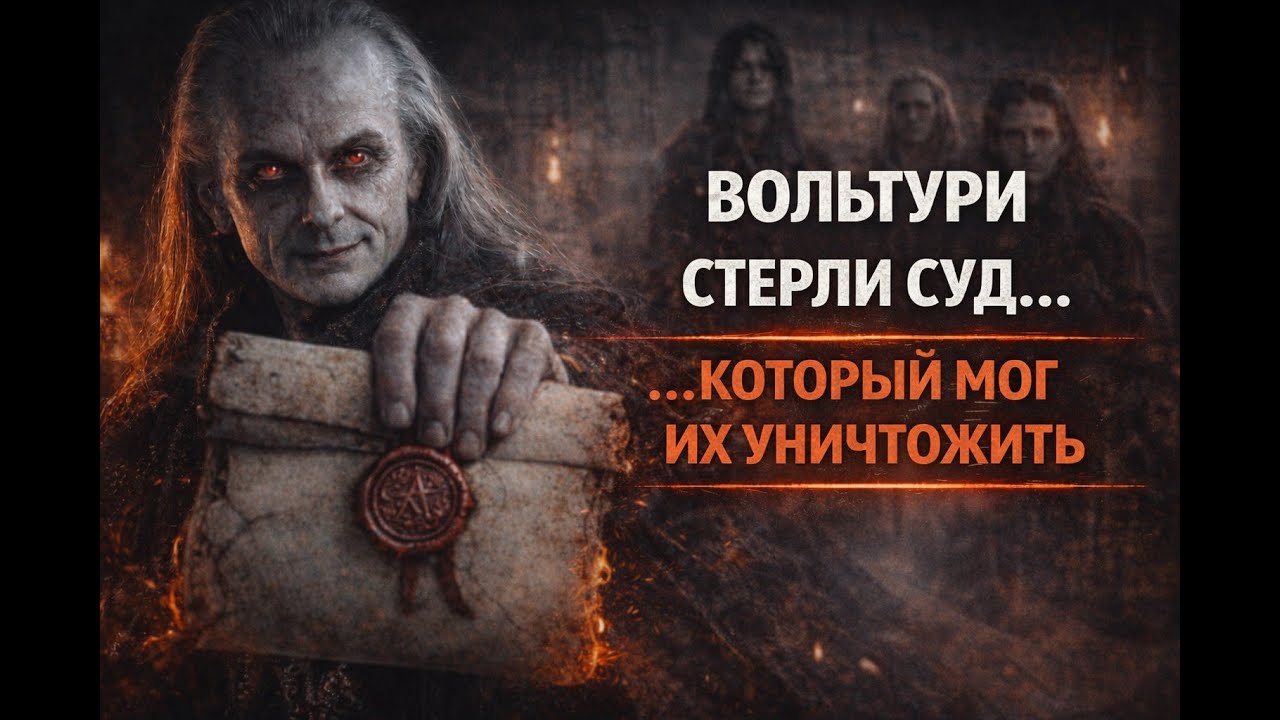 Вольтури стерли суд, который мог их уничтожить