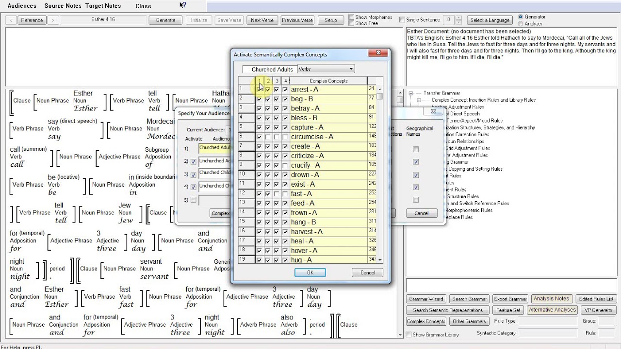 Producing Translations for Multiple Audiences in each Target Language with TBTA
