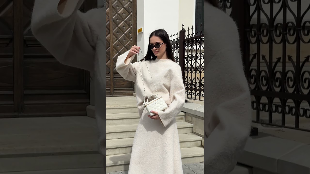 ❤️ Chanel Classic White Lambskin Pearl Crush Vanity Bag White ⏩️