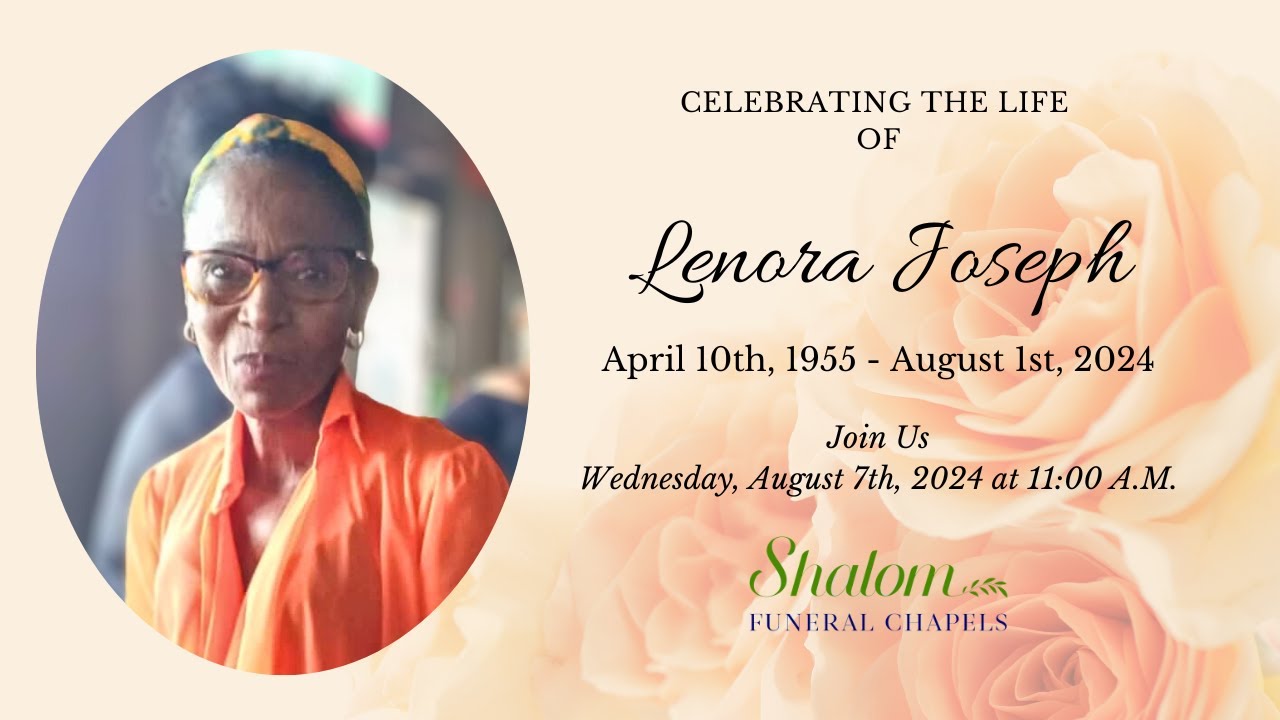 Funeral Services For Lenora Peterson Denard Of Ecorse Mi