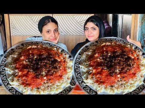 رجعنا ب اقوي تحدي كشري زي بتاع المطاعم بالظبط بس مين ايد ماما و العقاب مفتريه