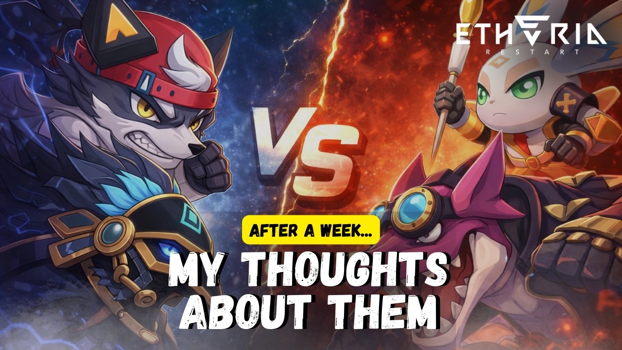 Я неделю играл с новыми панцирями, вот чем я занимался | Перезапуск Etheria