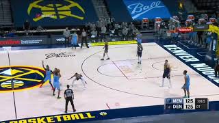 Ja Morant Missed His Dunk For The Win Against Nuggets!