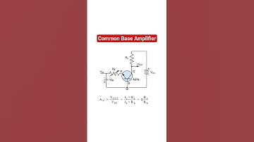 Common base amplifier - NPN Transistor