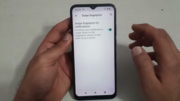 swipe fingerprint for notification enable kaise karen Motorola e32, how to enable swipe fingerprint