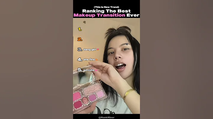 Ranking The Best Makeup Transition (Part 4) #makeup #cute #women #shorts