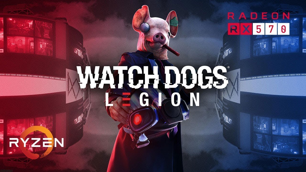 Watch Dogs Legion - (Patch v1.5.6)  - RX 570 - FPS Test