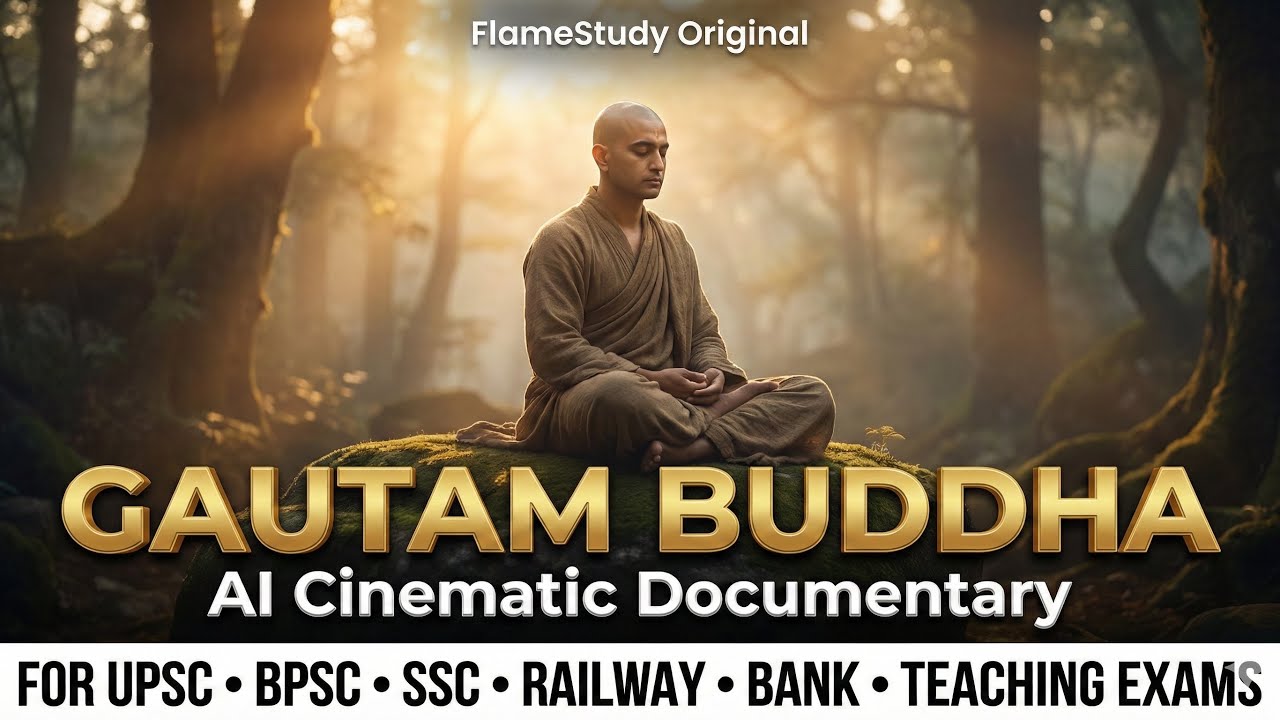 [Full Video]🔥 Gautam Buddha | AI Cinematic Documentary | Exam Booster Series
