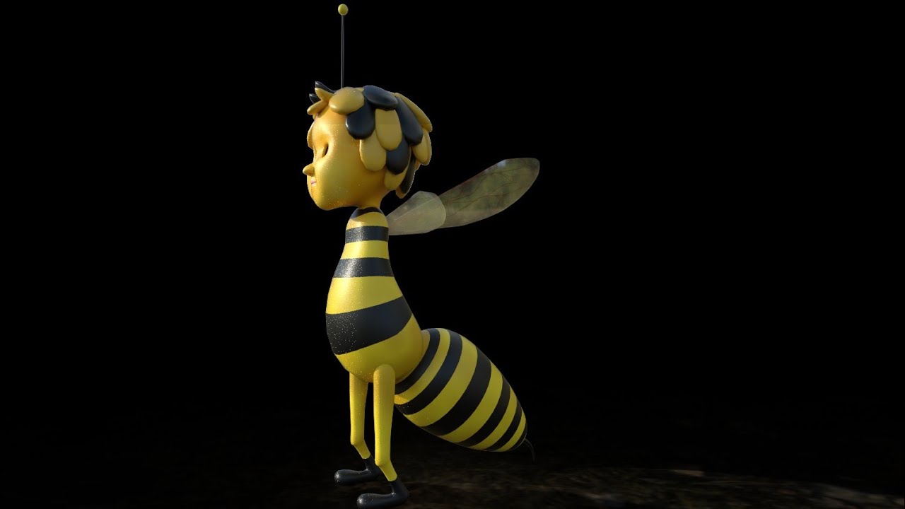 Bee | texture in a substance painter - YouTube