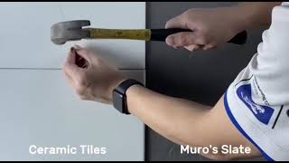 Muro Wall Finishes - Shatterproof - Screw