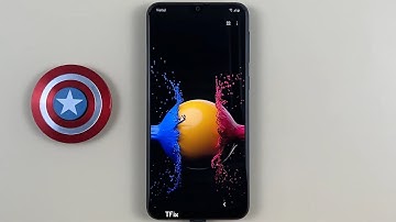 Dynamic lock screen, lock screen magazine on Samsung M31 Android 12