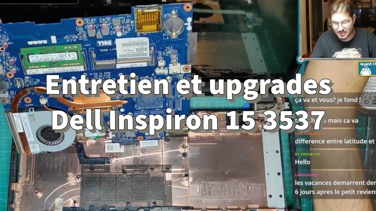 Entretien et upgrades Dell Inspiron 15 3537