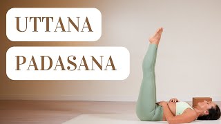15 Minute Yoga Practice and Tutorial - How to do Uttana Padasana with Good Technique and Anatomy