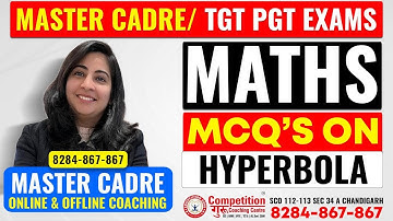Master Cadre TGT PGT Exams: MATH Hyperbola || Math For All TGT PGT EXAMS ||#competitionguru