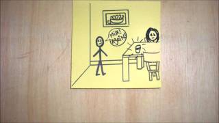 Post it notes animation-Nesquik ad(class project)