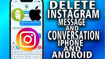 How To Delete Instagram Messages and conversation on iPhone and android (easy)