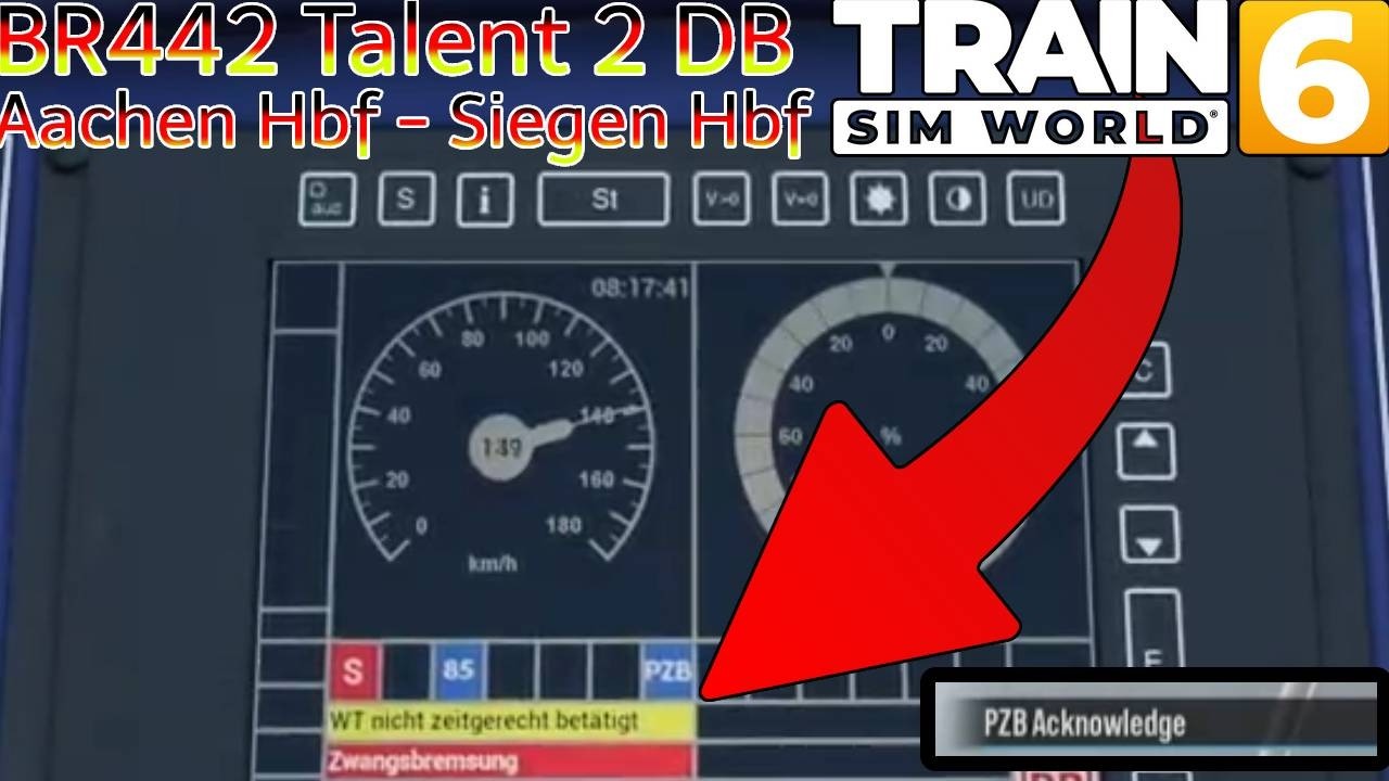 PZB Malfunction - Aachen Hbf to Siegen Hbf - Train Sim World® 6