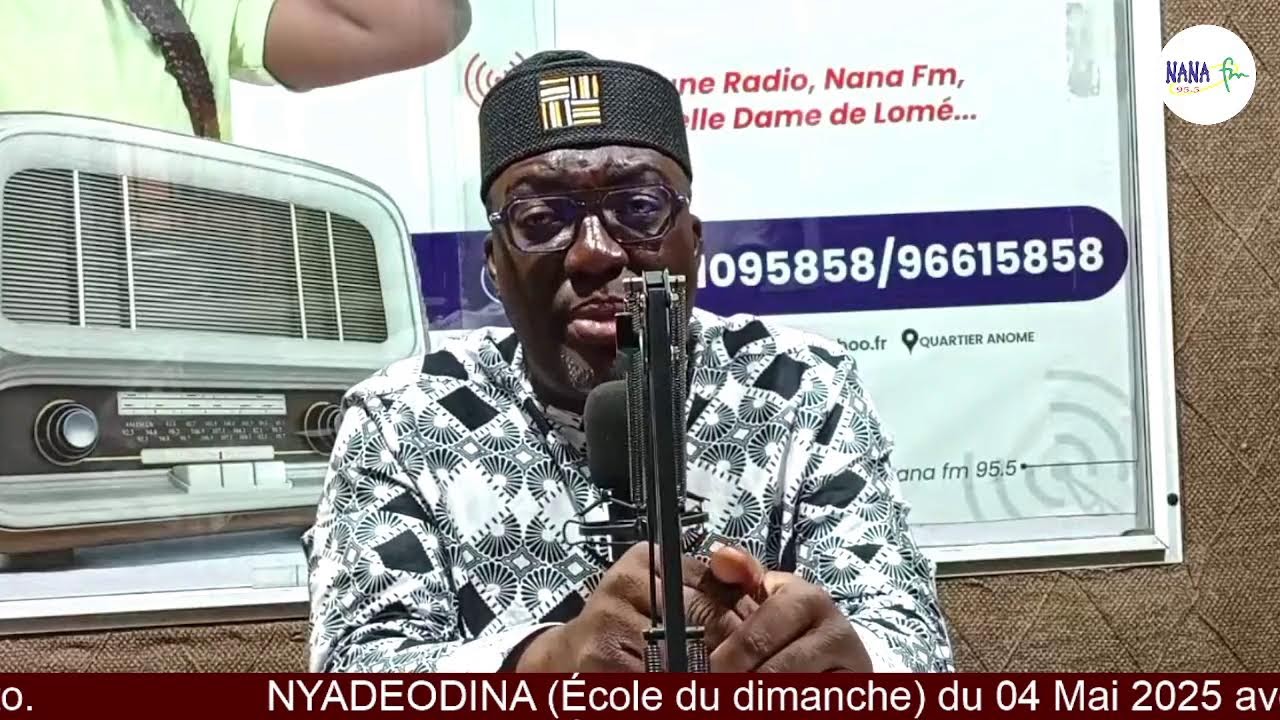 NYADEODINA (École du dimanche) du 04 Mai 2025 avec Bruno Fidelis Mensah Kouto.