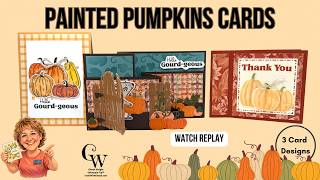 Stampin’ Up!® Painted Pumpkins Cards | 3 Fall Card Ideas + Triple Z Fun Fold
