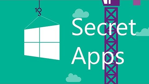 Windows 10 Technical Preview build 9879 Secret Apps